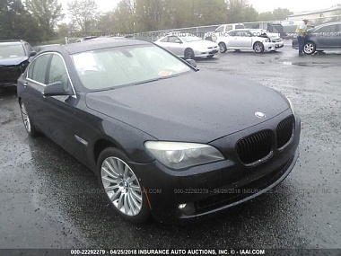BMW 750 LI, 2010